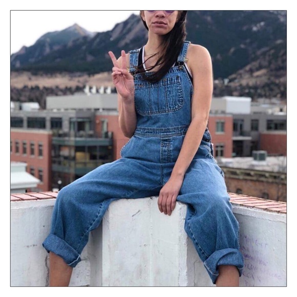 Christopher & Banks Denim - Christopher & Banks Denim Bib Overalls